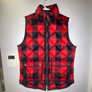 J.Crew Buffalo Plaid Vest
